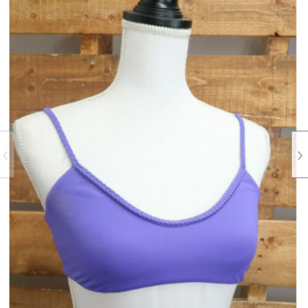 LA Hearts Size: M Purple Bra